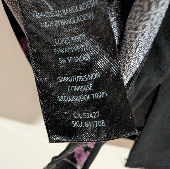 Tunic tshirt floral - Picture 3 of 5